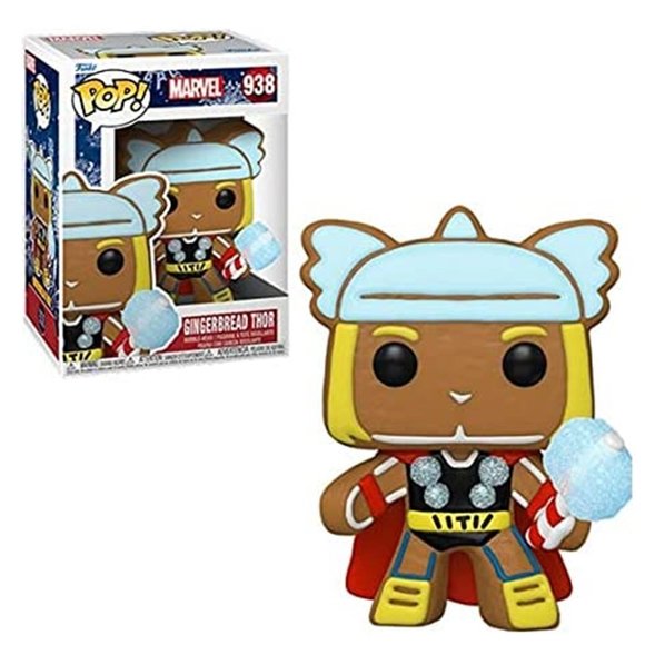 Funko Gingerbread Thor, Multicolor Funko Pop! Marvel 938 - Picture 2 of 4